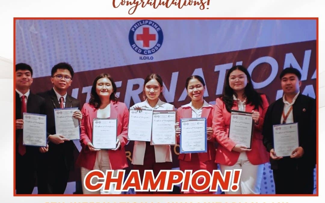 𝐇𝐮𝐚 𝐒𝐢𝐨𝐧𝐠 𝐂𝐨𝐥𝐥𝐞𝐠𝐞 𝐨𝐟 𝐈𝐥𝐨𝐢𝐥𝐨 𝐃𝐞𝐛𝐚𝐭𝐞 𝐓𝐞𝐚𝐦 𝐓𝐫𝐢𝐮𝐦𝐩𝐡𝐬 𝐢𝐧 𝐂𝐡𝐚𝐦𝐩𝐢𝐨𝐧𝐬𝐡𝐢𝐩 𝐃𝐞𝐛𝐮𝐭!